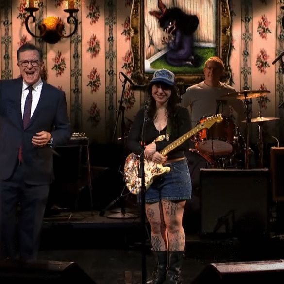 Wednesday on The Late Show